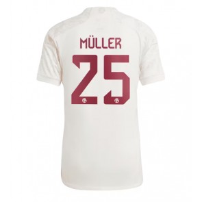 Bayern Munich Thomas Muller #25 Alternativní Dres 2023-24 Krátký Rukáv